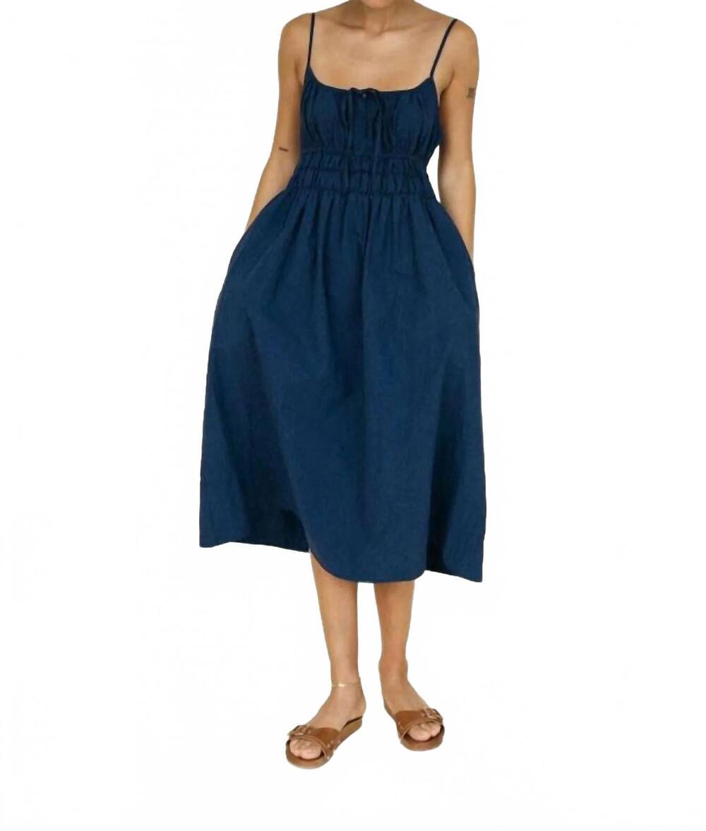 NEW CIAO LUCIA gabriela midi dress in midnight